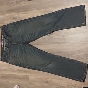Levi Strauss famous riveted strength s51 straight cut medium blue size 34/30